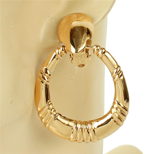 Metal Tear Clip-On Earring