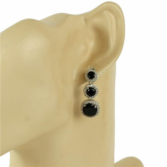 CZ Round Dangling Earring