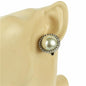 Pearl Round Clip-On Earring