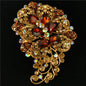 Crystal Chunky Brooch