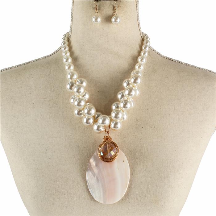 Fashion Pearl Necklace Set