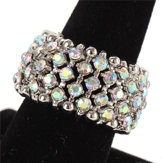 Rhinestones Stretch Ring