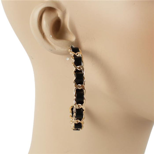 Fashion Chain Hoop Earring