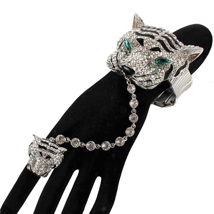 TIGER Sretch Bracelet With Ring