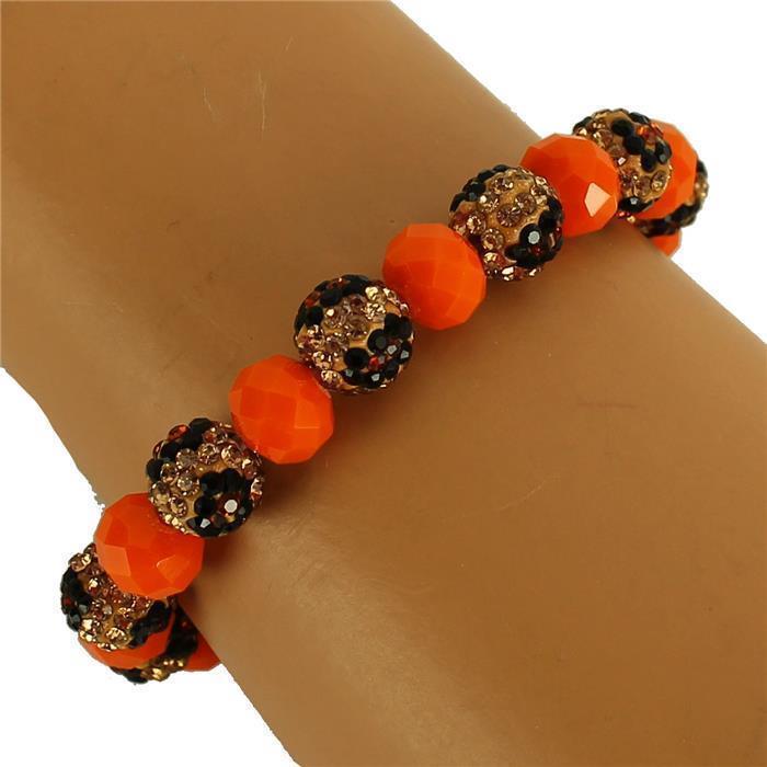 10mm Stones Ball Strech Bracelet