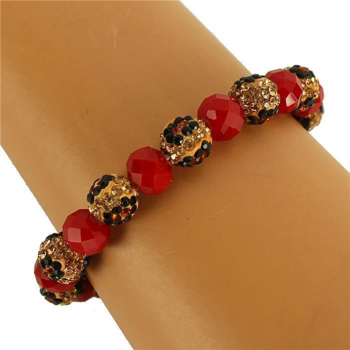 10mm Stones Ball Strech Bracelet