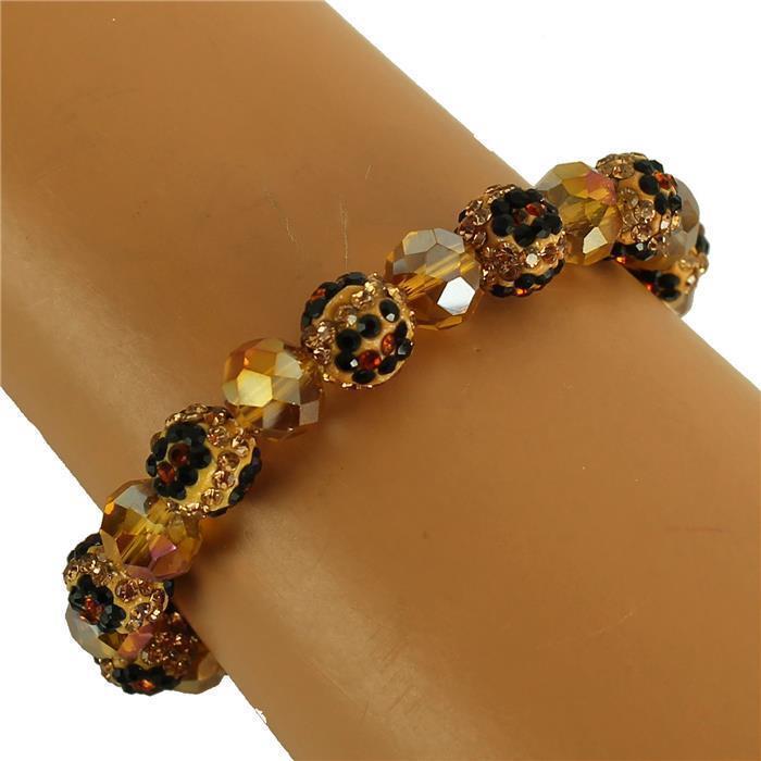 10mm Stones Ball Strech Bracelet