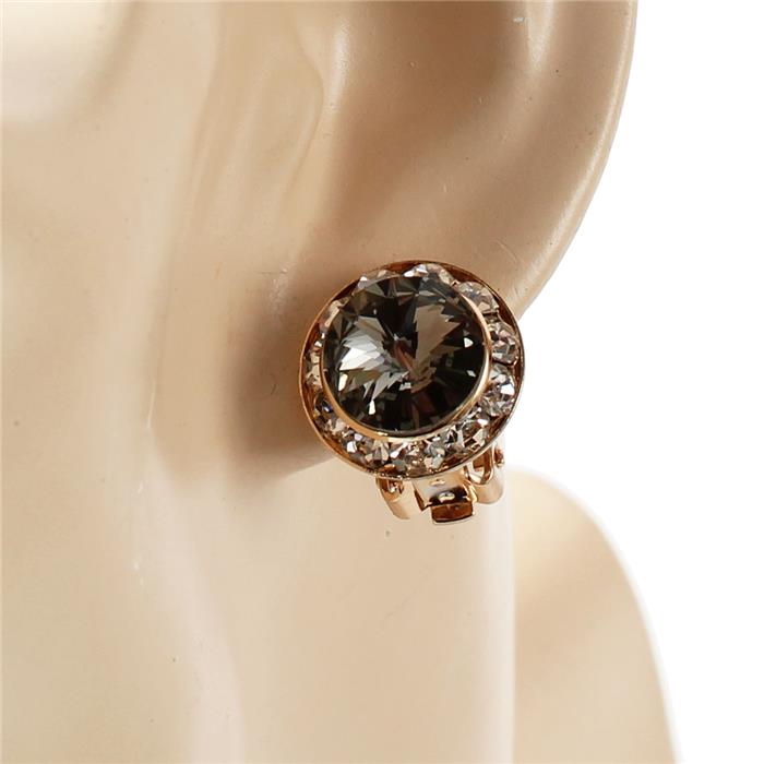 15mm Swarosvski Clip-On Earring