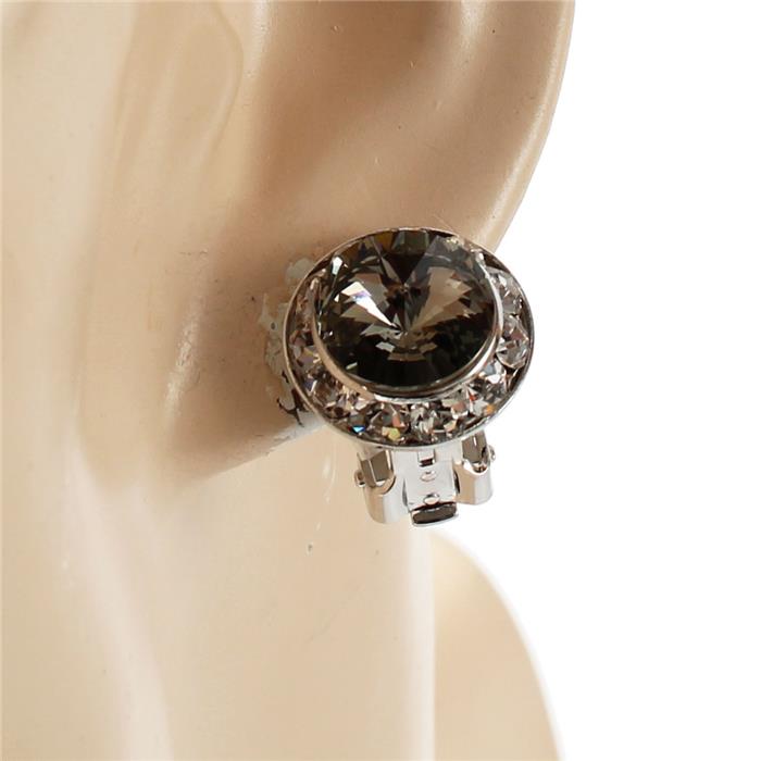 15mm Swarosvski Clip-On Earring