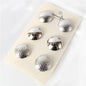 Metal Three Round Pairs Earring