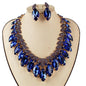 Crystal Evening Necklace Set