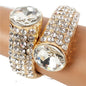 Fashion Metal Crystal Stones Bangle