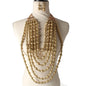 Pearls Long Multilayereds Necklce Set