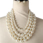 Pearls Multilayereds Necklace Set