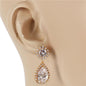 CZ Tear Earring