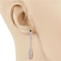 CZ Teardrop Earring