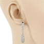 CZ Teardrop Earring