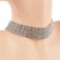 Cubic Zirconia 10 Lines Choker Necklace