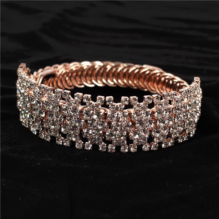 Rhinestone Cuff Bangle