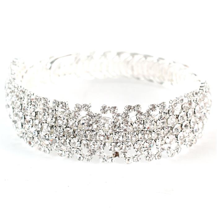 Rhinestone Cuff Bangle