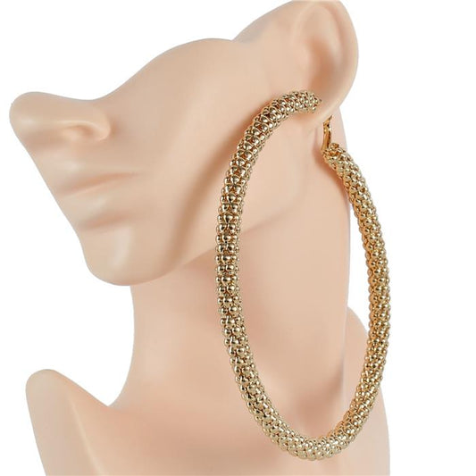 120mm Coreana Chain Hoop Earring