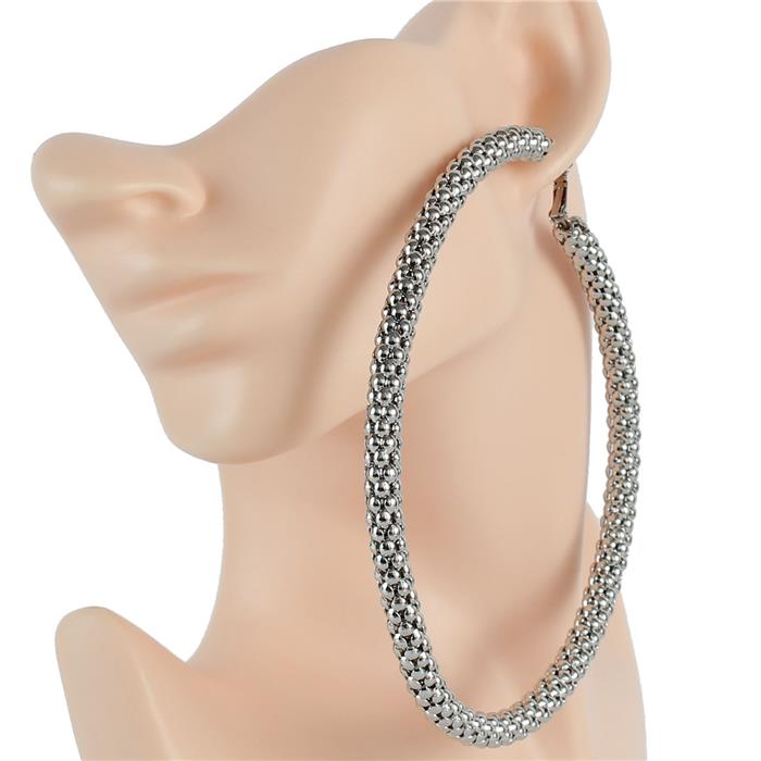 120mm Coreana Chain Hoop Earring