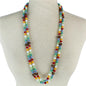 Crystal Beads Long Necklace