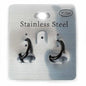 Stainless Steel Endless Hoop Earring