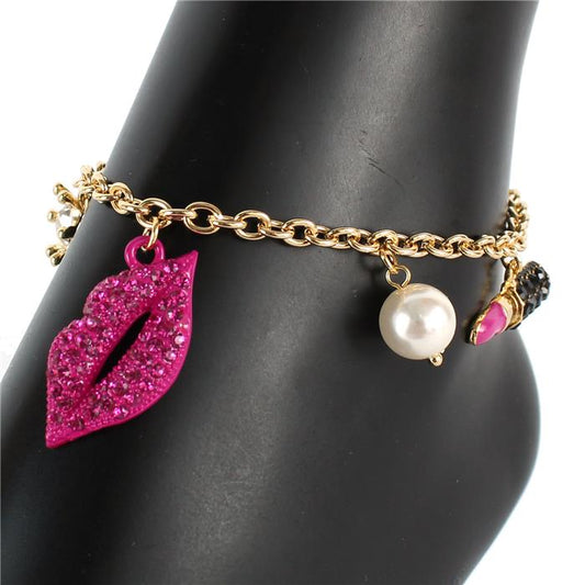 Made In Korea Charms Lipstick  Anklet