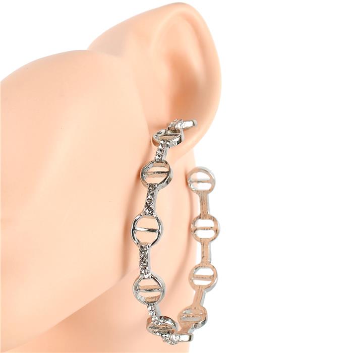 Metal Hoop Earring