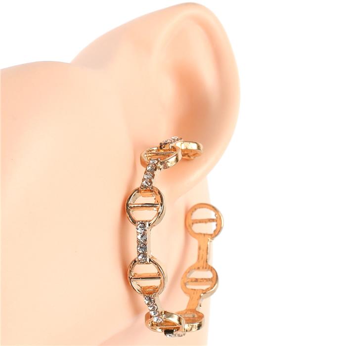 Metal Hoop Earring