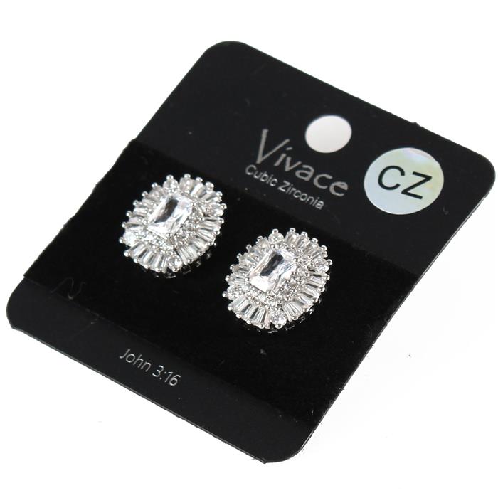 Cubic Zirconia Earring