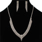 Rhinestones Casting Necklace Set