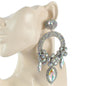 Chandelier Round Clip-On Earring