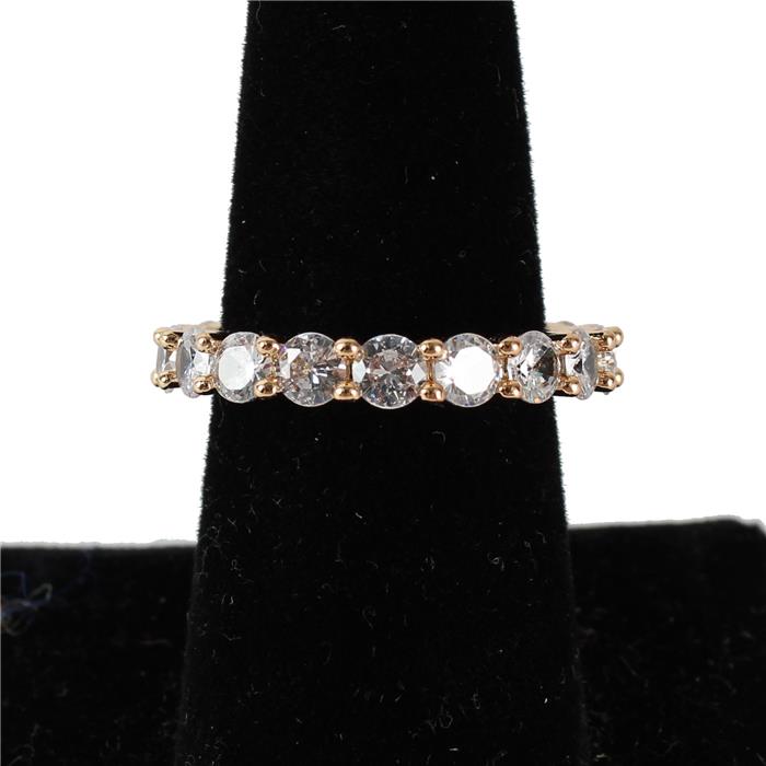 CZ Endless Ring Size 10