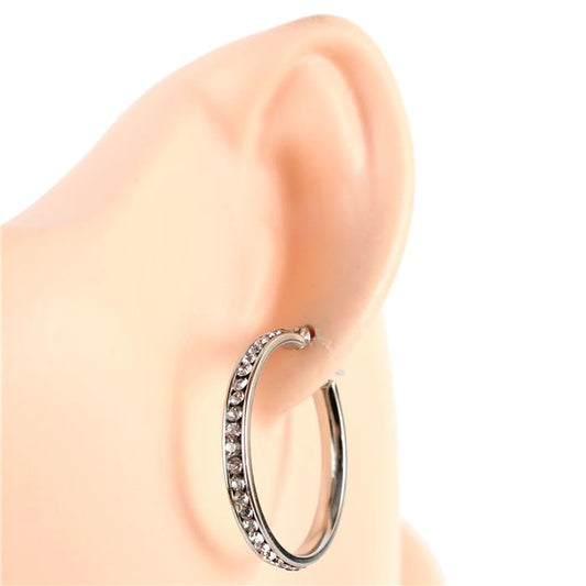 Stainless Steel Hoop Earring