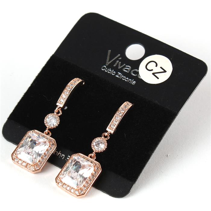 Cubic Zirconia Earring