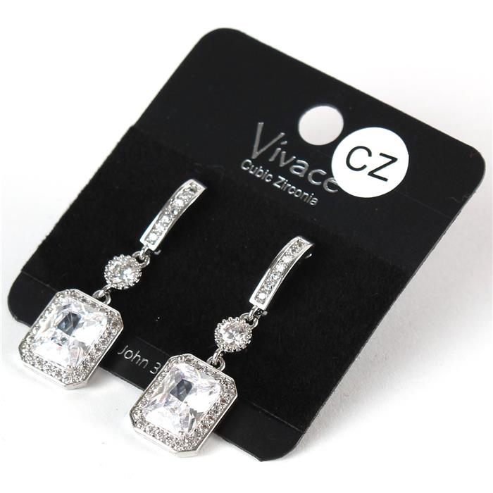 Cubic Zirconia Earring