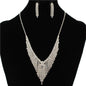 Rhinestones Necklace Set