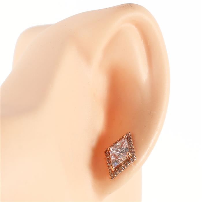 Cubic Zirconia Stud Earring