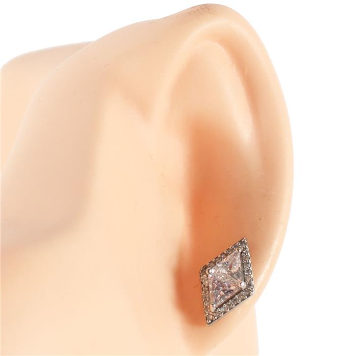 Cubic Zirconia Stud Earring