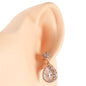 Cubic Zirconia Teardrop Earring