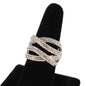 Fashion Swirl Stones Stretch Ring