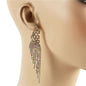 Rhinestones Long Fringeds Earring