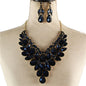 Crystal Evening Necklace Set