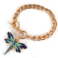 Chain Charm Dragonfly Bracelet