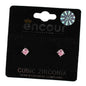 4 MM Cubic Zirconia Round Stud Earring