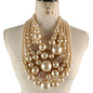 Pearls Multilayereds Necklace Set