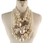 Pearls Multilayereds Necklace Set