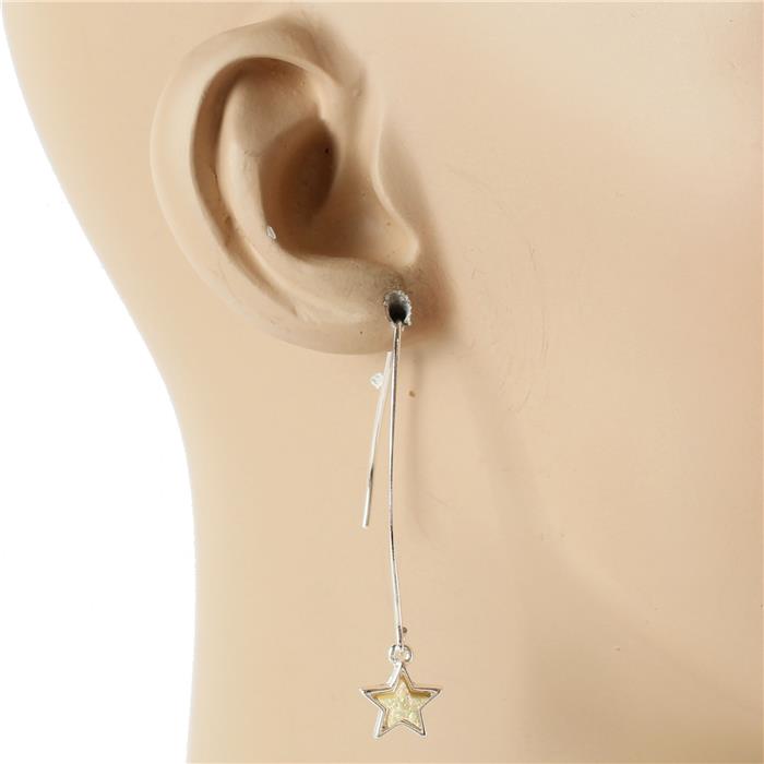 Metal Hook Star Earring